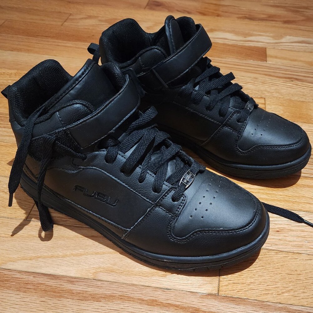 FUBU black sneakers